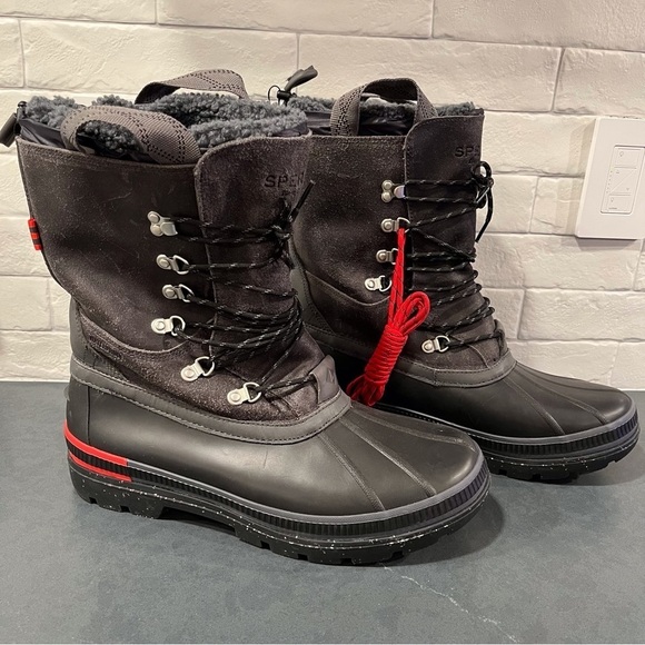NEW Sperry sz 13 Ice Bay-2 insulated waterproof boots - Picture 2 of 16